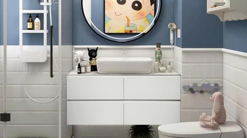 Morandi Color Bathroom Design Ideas