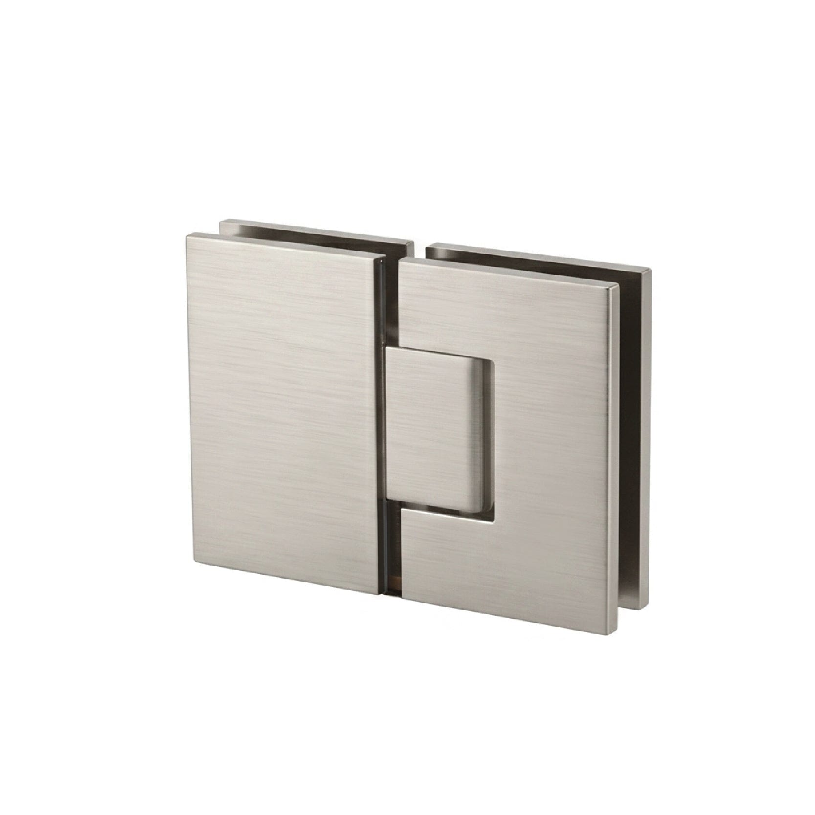 180° Stainless Steel Shower Screen Hinge Shower Screens Arova Brushed Nickel