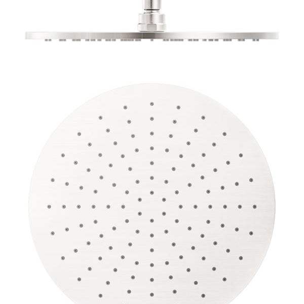 300MM ROUND SHOWER HEAD BRUSHED NICKEL Showers Nero