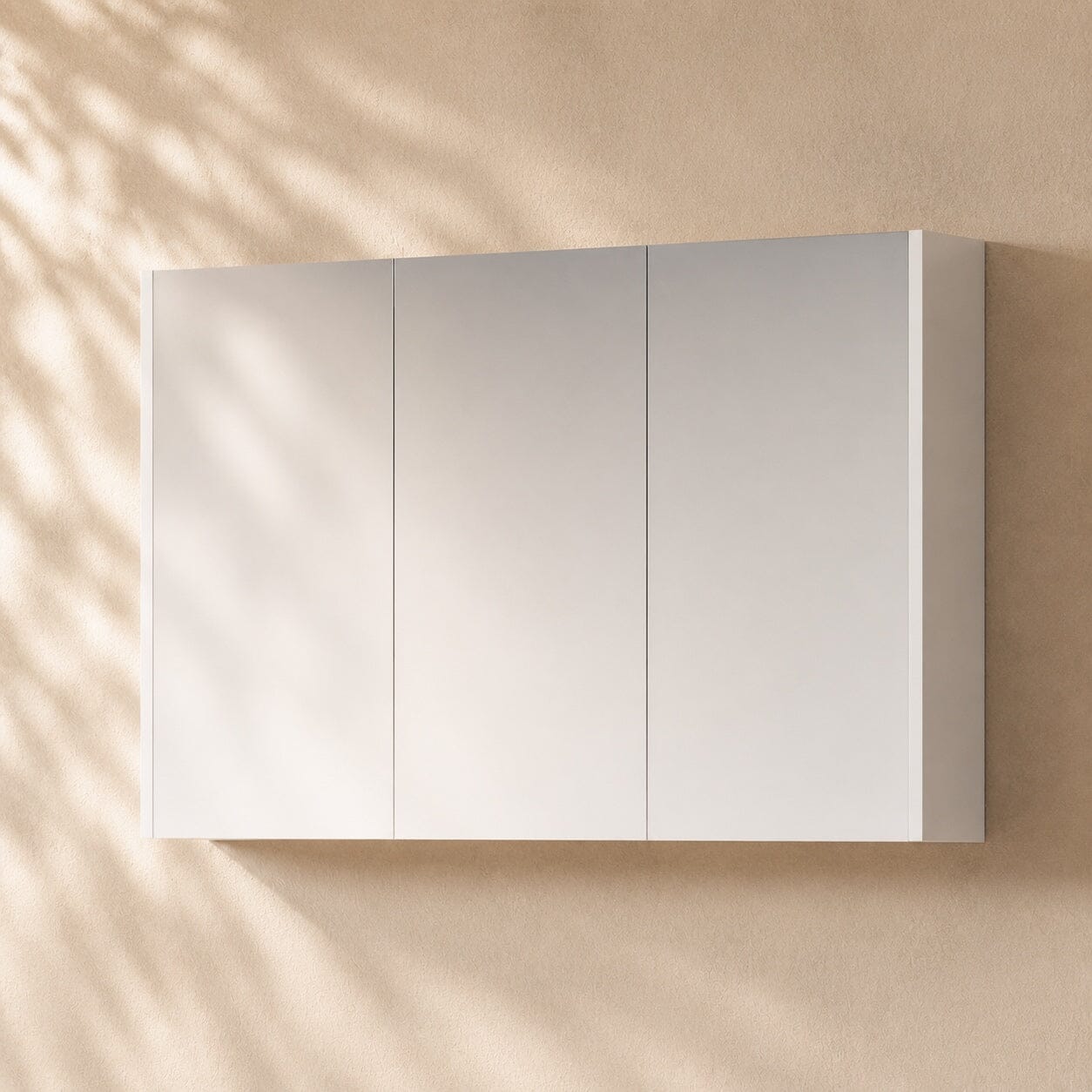 750mm Height Bathroom Shaving Cabinet Shaving Cabinet Arova 1200mm Matte White
