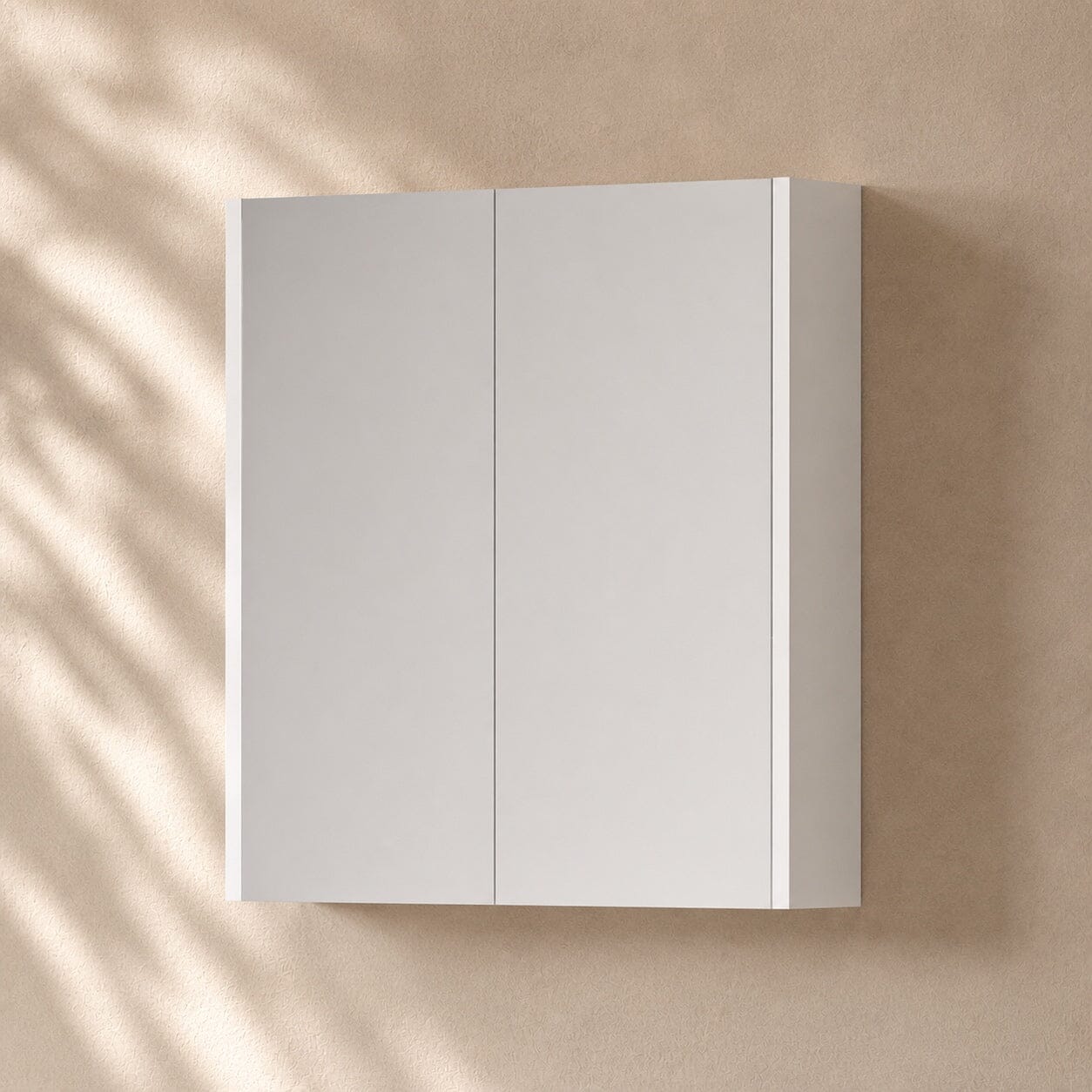750mm Height Bathroom Shaving Cabinet Shaving Cabinet Arova 750mm Matte White