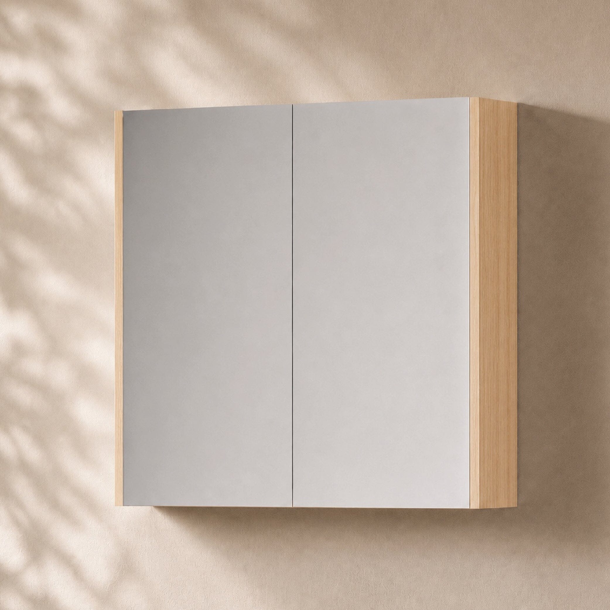 750mm Height Bathroom Shaving Cabinet Shaving Cabinet Arova 900mm Pure Oak