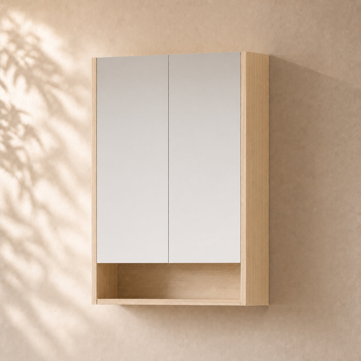 900mm Bathroom Shaving Cabinet Shaving Cabinet Arova White Oak 600mm