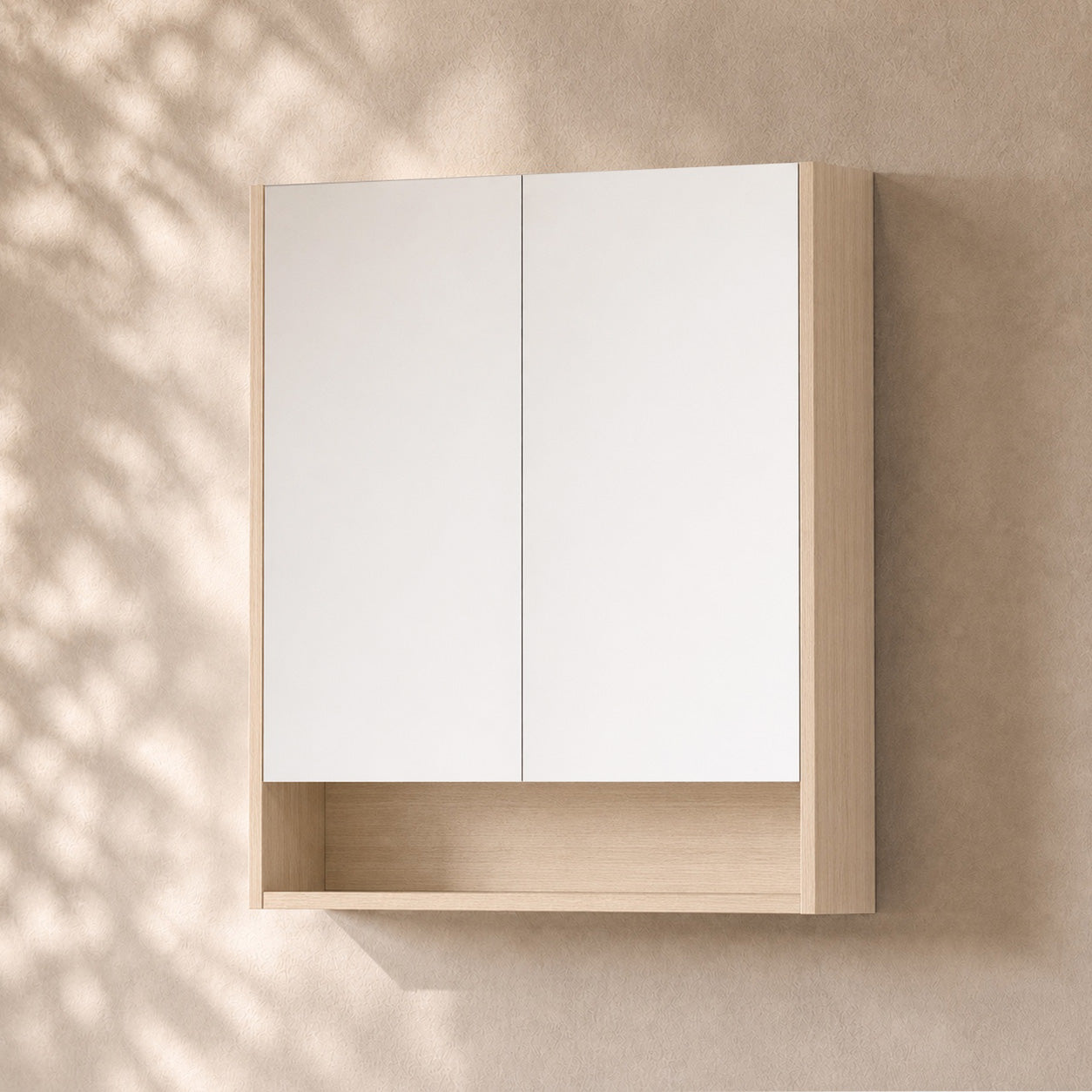 900mm Bathroom Shaving Cabinet Shaving Cabinet Arova White Oak 900mm