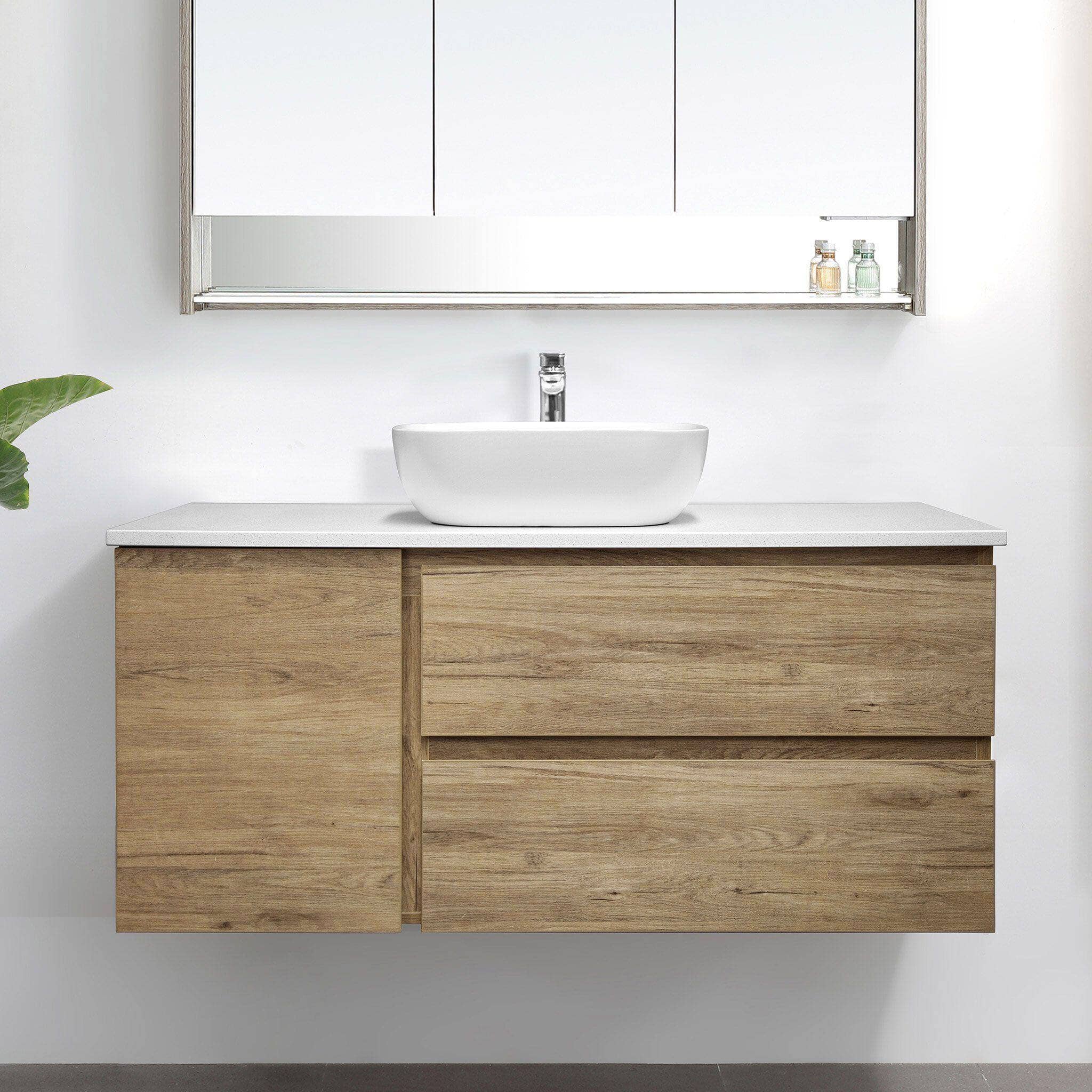 ALBANY 1200mm Timber Vanity + Luxe Stone Top AROVA