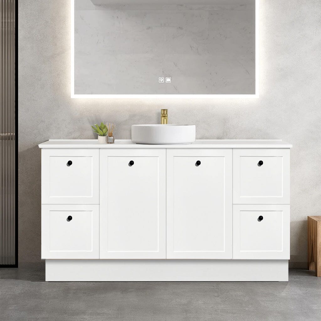 AUSTIN 1500mm Floor Standing Bathroom Vanity + Luxe Stone Top AROVA