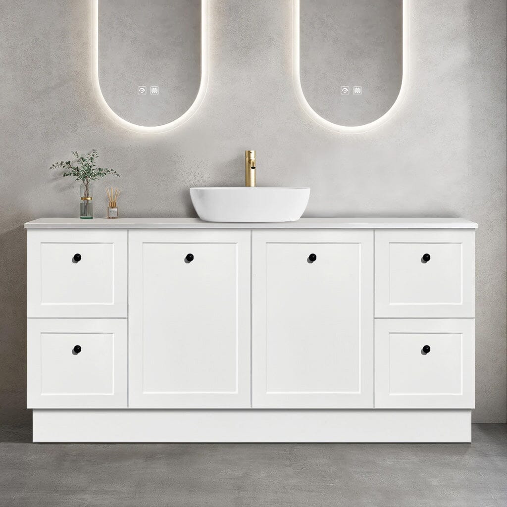 AUSTIN 1800mm Floor Standing Bathroom Vanity + Luxe Stone Top AROVA