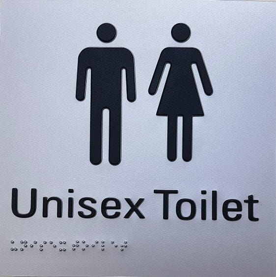 Braille Toilet Sign TPSIGN Accessories ECT SIGN-UNT