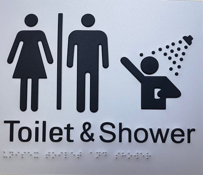 Braille Toilet Sign TPSIGN Accessories ECT T&S
