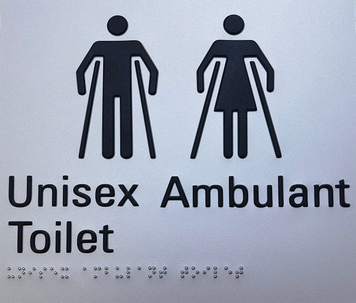 Braille Toilet Sign TPSIGN Accessories ECT UN AMB