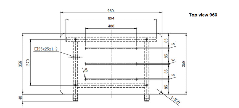CARE Shower Seat TPSEAT96 Accessories ECT