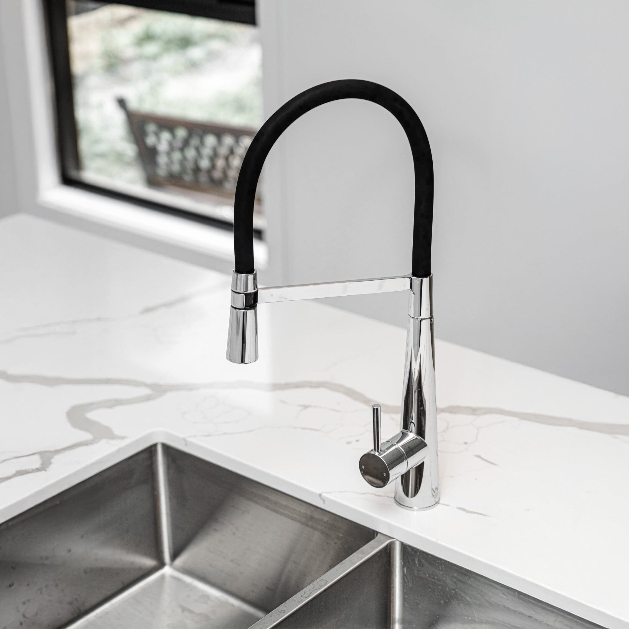 Clearance - PONTE Kitchen Pull Down Sink Mixer Tapware Arova