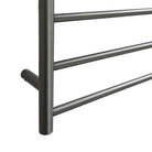 CLIO Heated Towel Rail Round Gunmetal Heated Towel Rails Arova