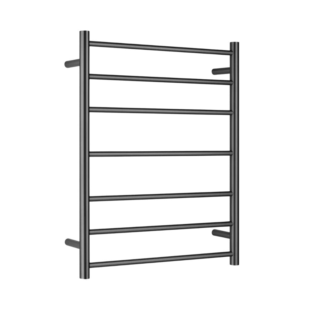 CLIO Heated Towel Rail Round Gunmetal Heated Towel Rails Arova