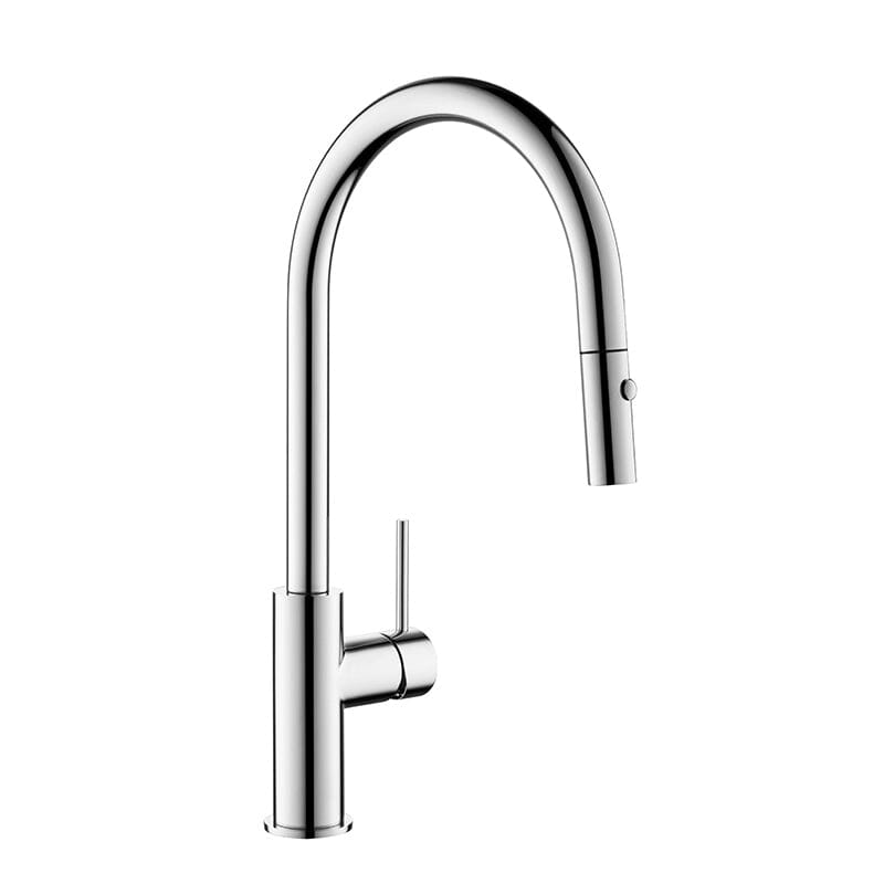 Clio Pull Out Kitchen Sink Mixer Tap with Spray Chrome Tapware Arova