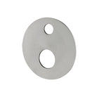 CLIO Round Shower / Bath Mixer with Diverter Backplate Brushed Nickel Tapware Arova