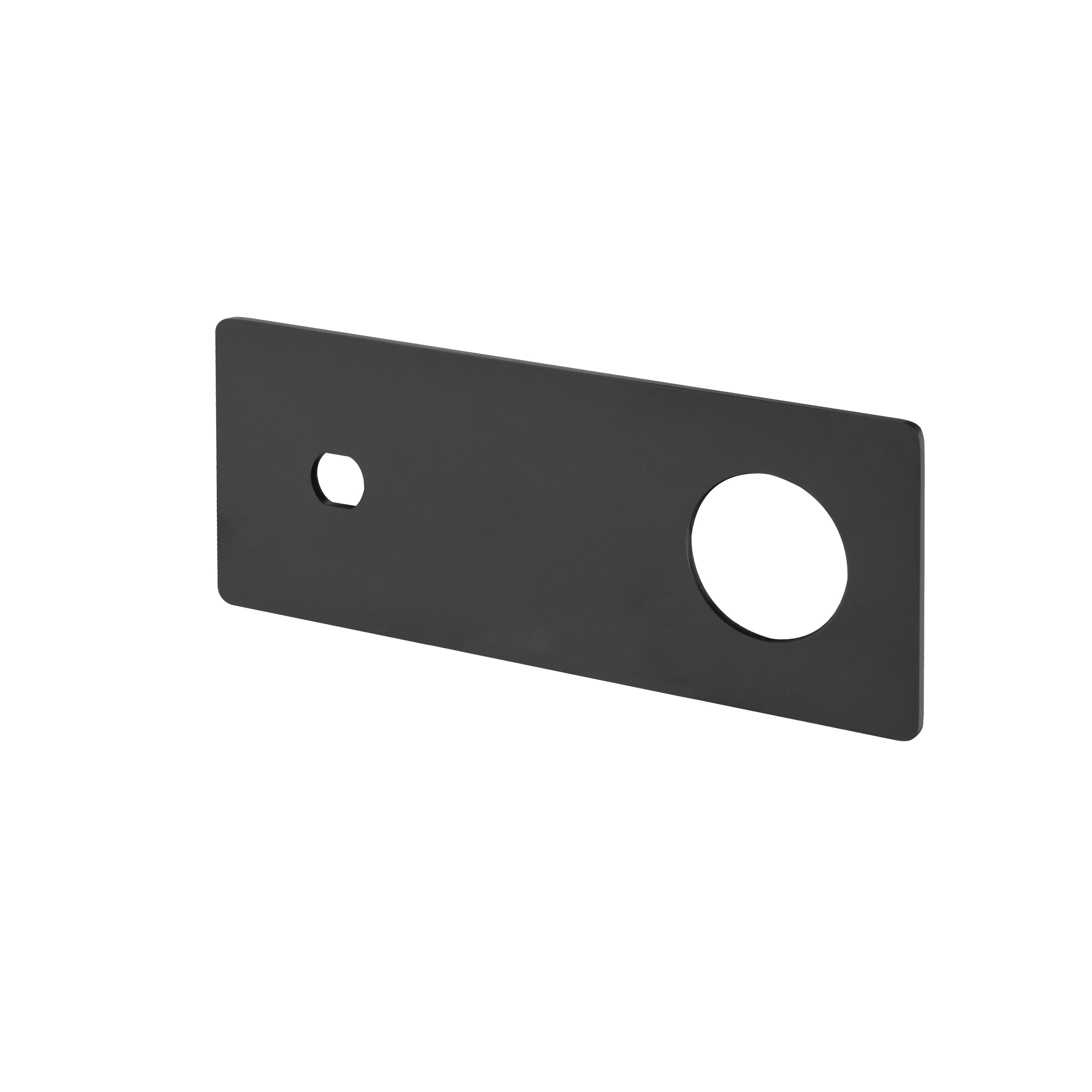 CLIO Wall Basin/Bath Mixer Spout Backplate Matte Black Tapware Arova