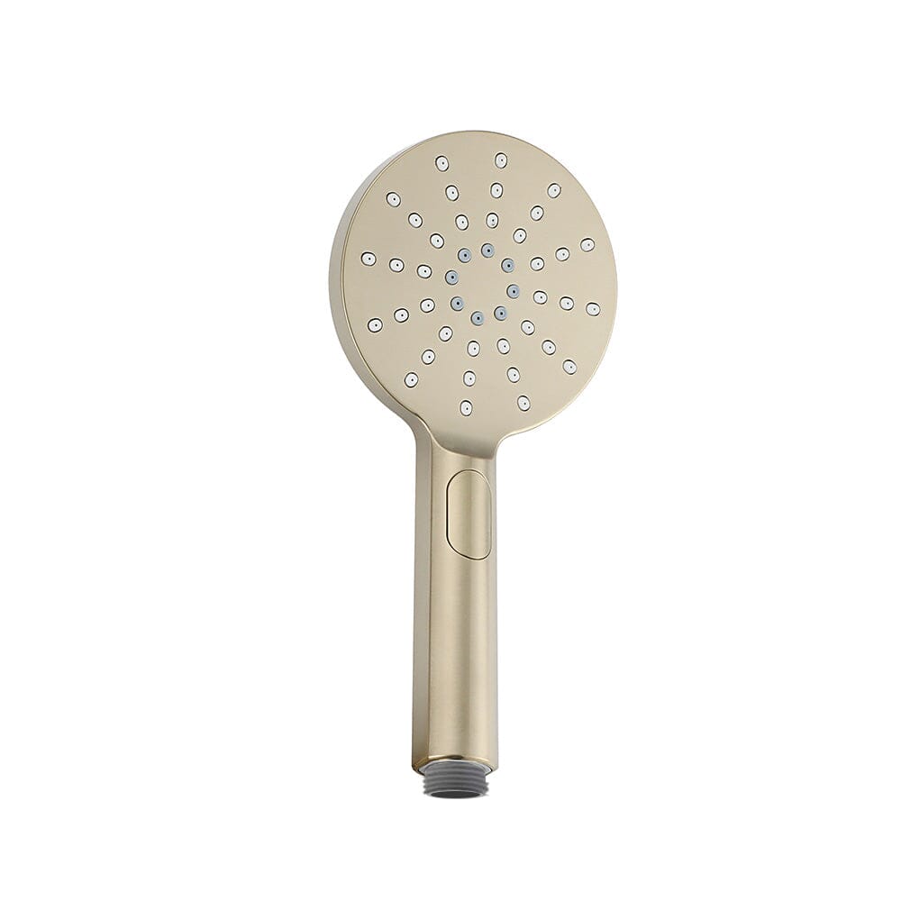 Como Shower Handset Round French Gold Accessories Arova