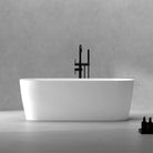 DANA 1500mm Oval Freestanding Bathtub Gloss White Baths Arova