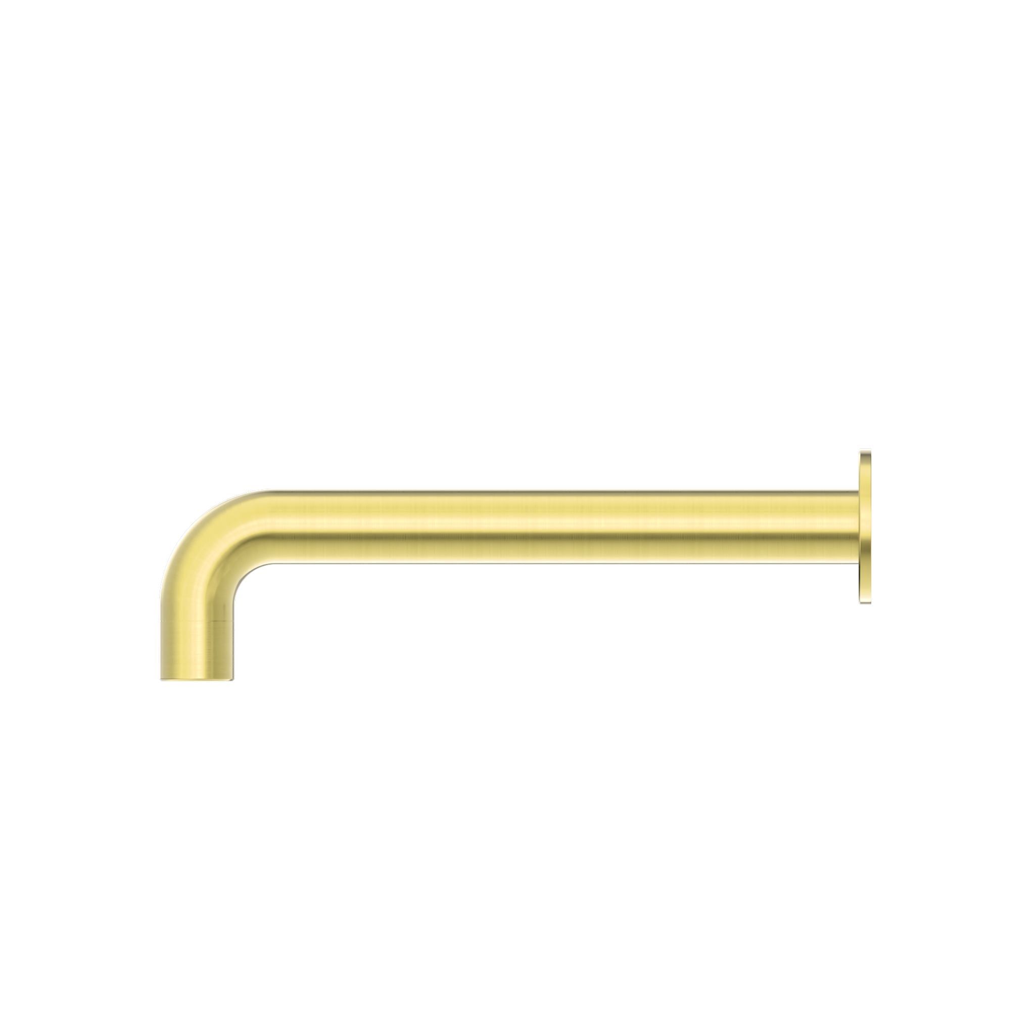Dolce Basin/Bath Spout Brushed Gold NR250803200BG Tapware Nero