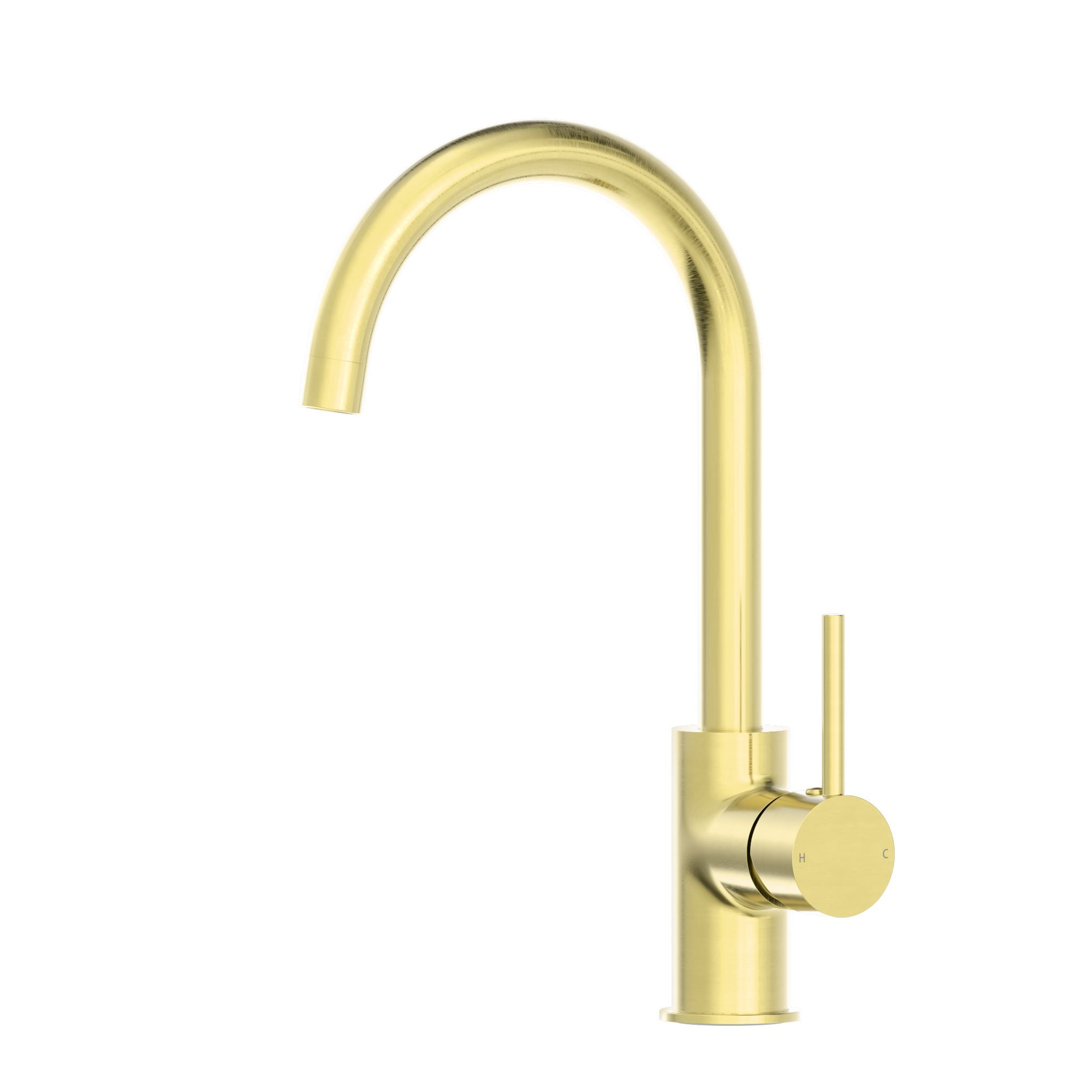 DOLCE KITCHEN MIXER Brushed Gold NR250807BG Tapware Nero