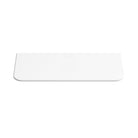 EIRA Curved 1810x470mm Pure White Marble Silica Free Benchtop Vanity Top Arova