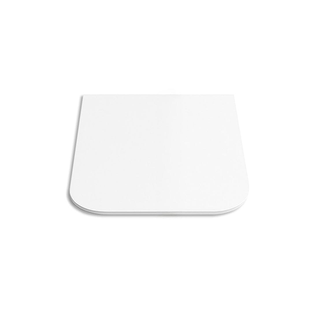 EIRA Curved 610x470mm Pure White Marble Silica Free Benchtop Vanity Top Arova