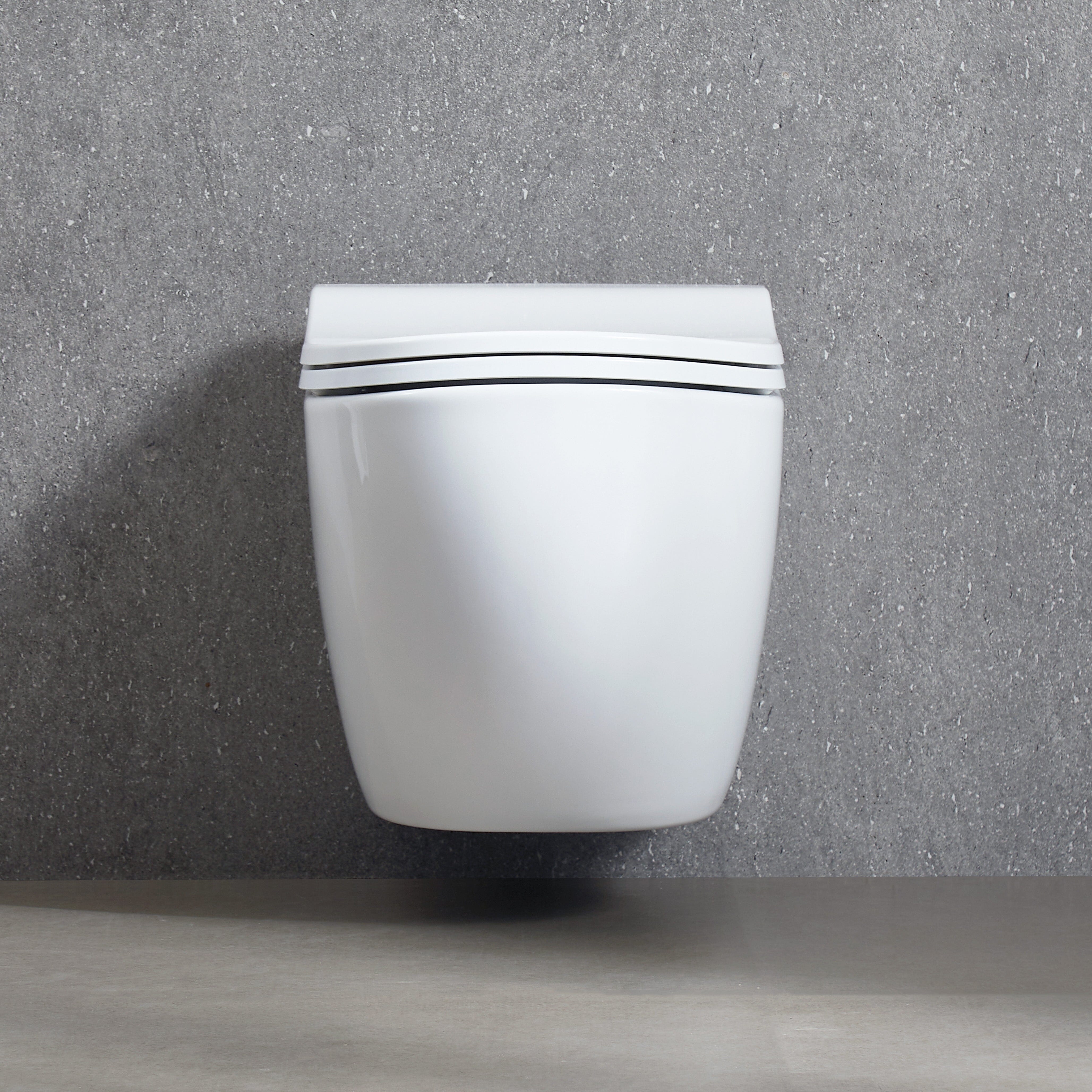 ErgoFlow Curve52 Rimless Tornado Wall Hung Toilet Pan Toilets Arova