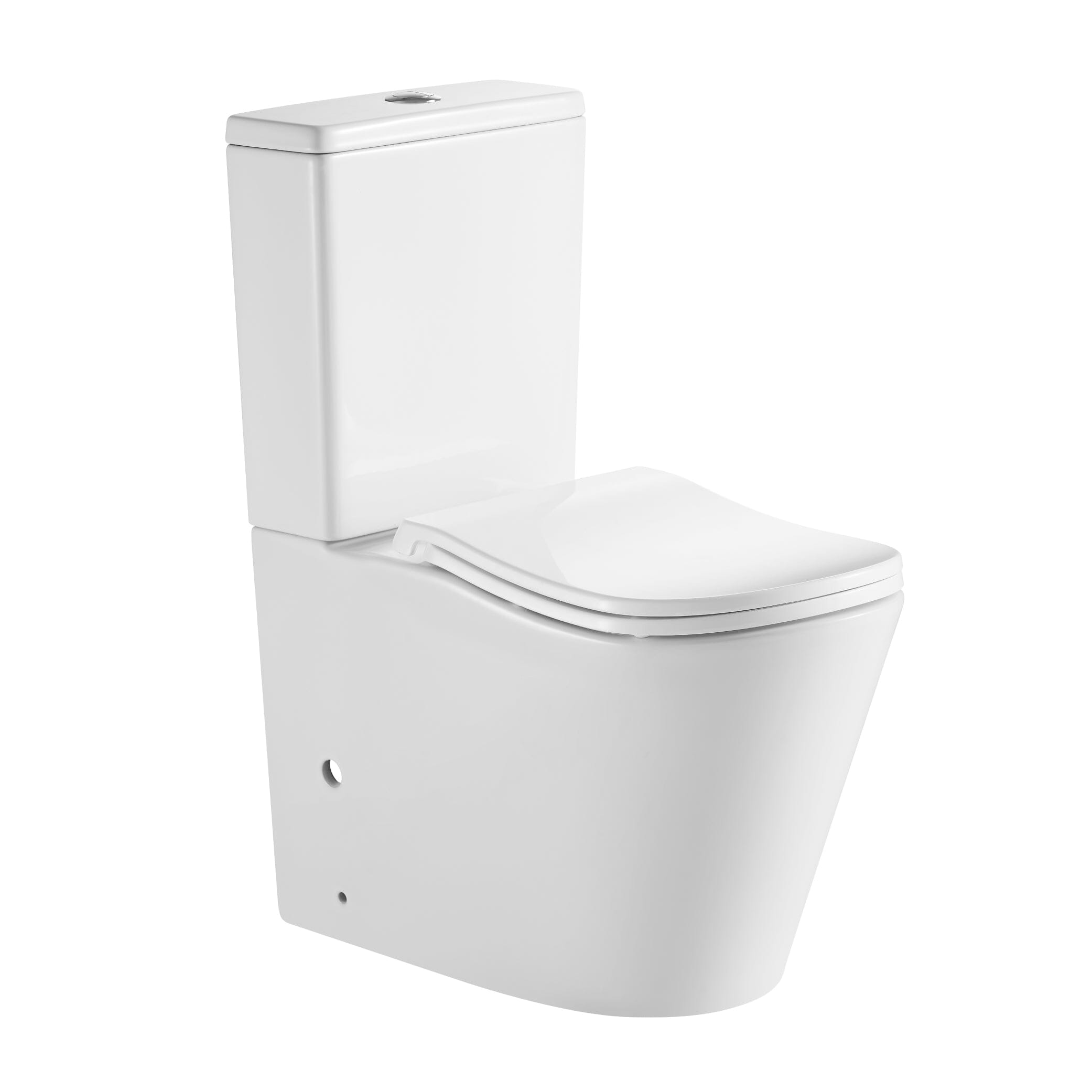 ErgoFlow Edge67 Rimless Tornado Back to Wall Toilet Toilets Arova