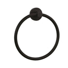 Jess towel ring in Matte Black Accessories ECT