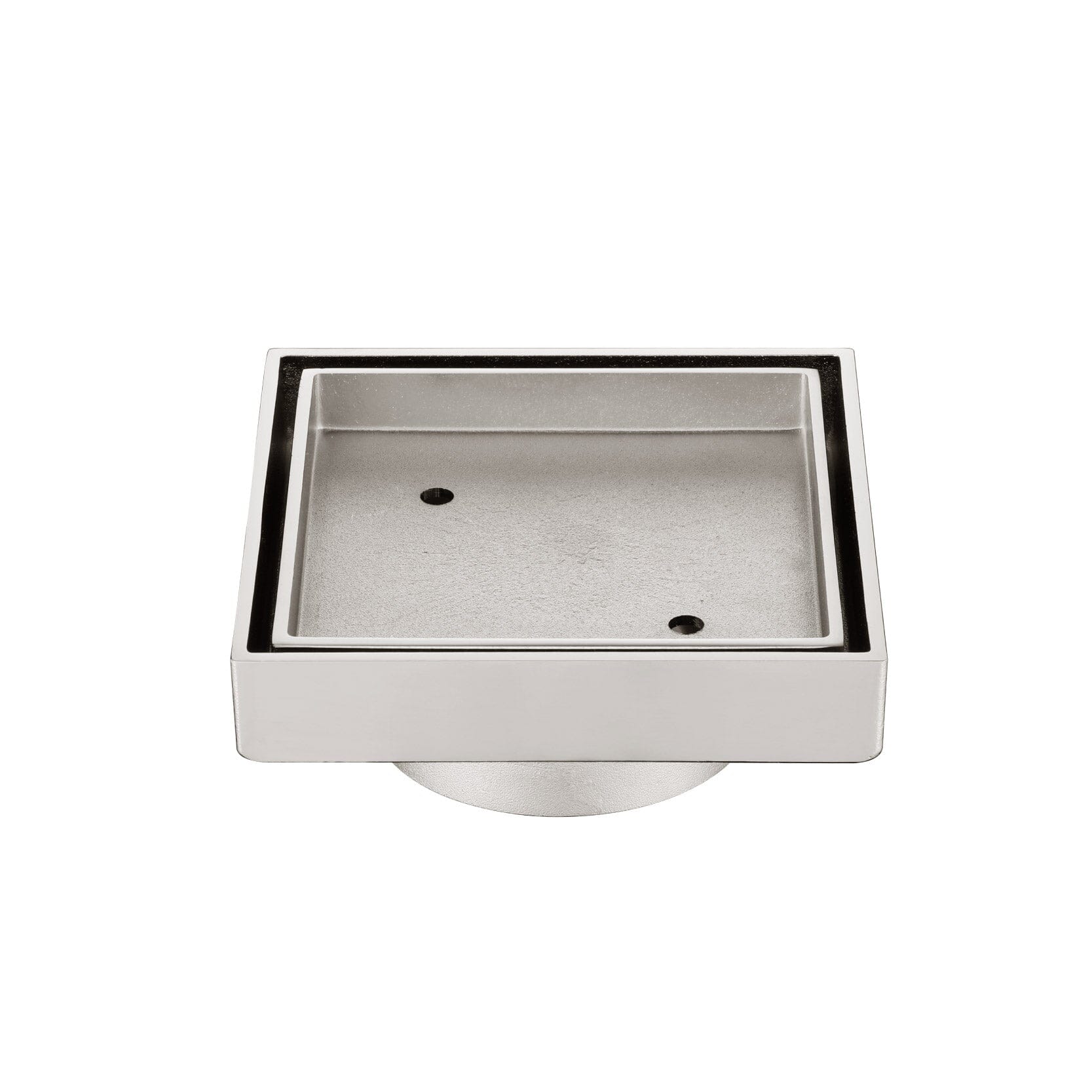 Lexi Square Tile Insert Floor Waste Grate Brushed Nickel Shower Grate Arova