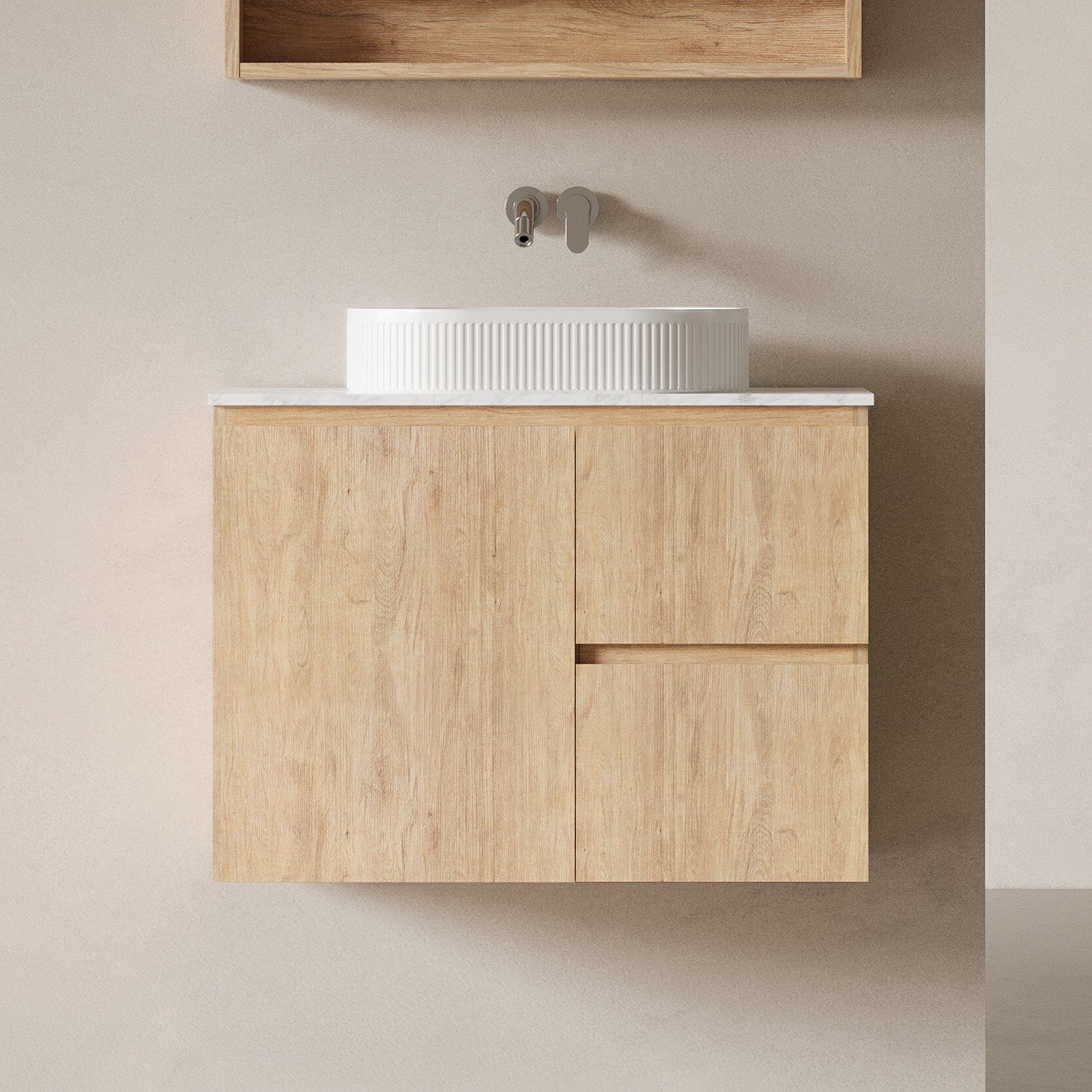 Lorne 900mm Timber Wall Hung Vanity Vanities Arova