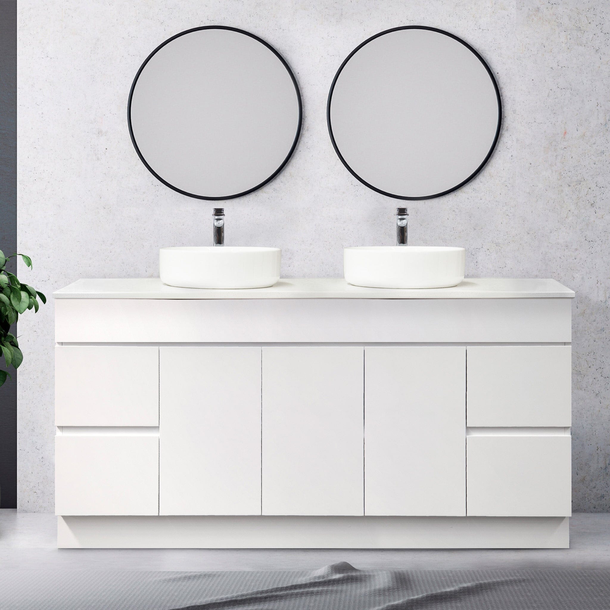LUCA 1800mm Bathroom Vanity + Bliss Stone Top AROVA