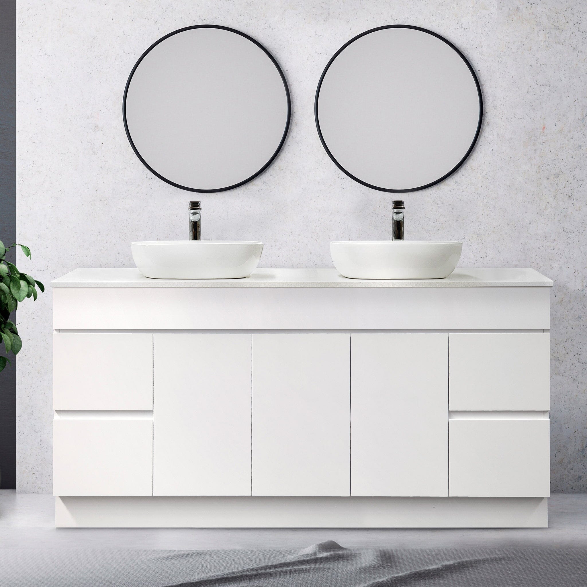 LUCA 1800mm Bathroom Vanity + Bliss Stone Top AROVA