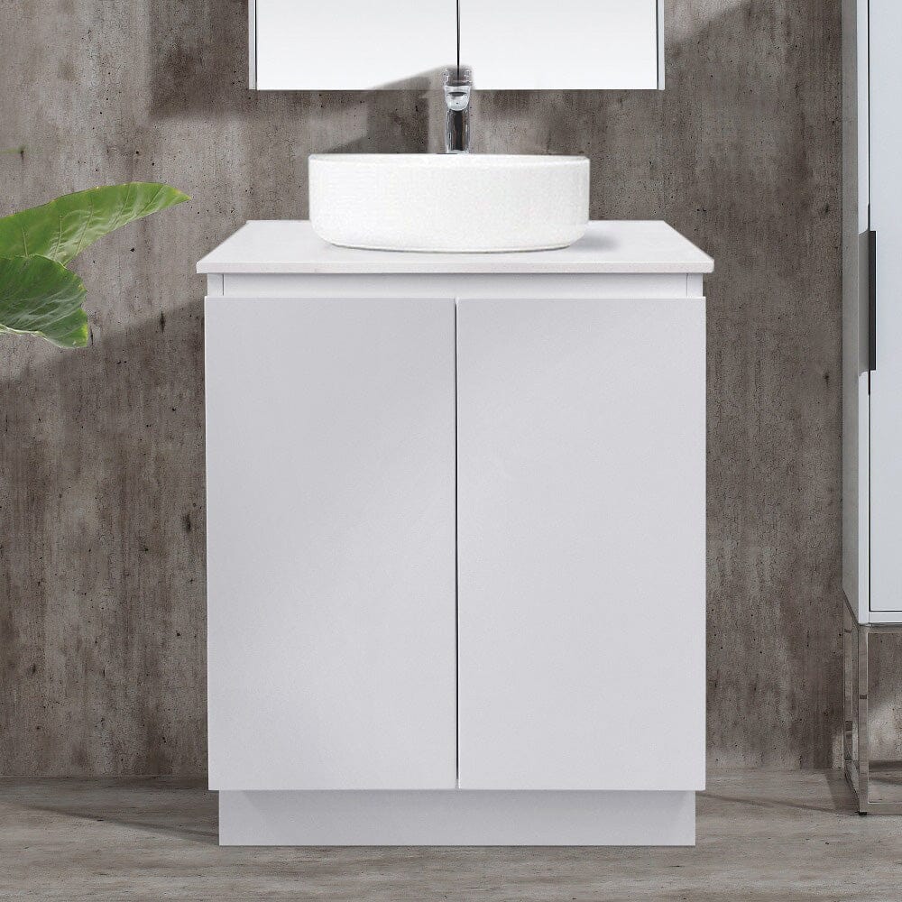 LUCA 600mm Bathroom Vanity + Bliss Stone Top AROVA