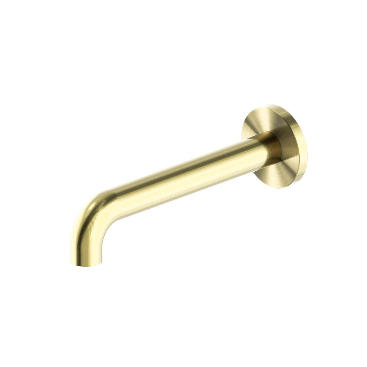 MECCA BASIN/BATH SPOUT ONLY 120/160/185/230/260MM BRUSHED GOLD Tapware Nero