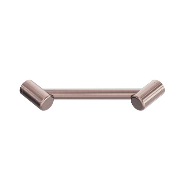 MECCA CARE 25MM FOOTREST CORNER GRAB RAIL 215MM BRUSHED BRONZE NRCR2508WBZ Accessories Nero