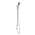 MECCA CARE 25MM GRAB RAIL AND ADJUSTABLE SHOWER RAIL SET 900MM BRUSHED NICKEL (NRCS004BN) Showers Nero