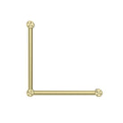 MECCA CARE 32MM AMBULANT TOILET GRAB RAIL 90 DEGREE 450x450MM BRUSHED GOLD NRCR3290ABG Accessories Nero