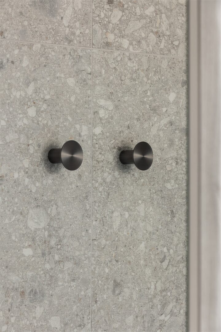 MECCA ROBE HOOK II GUN METAL NR1982AGM Nero Accessories Nero