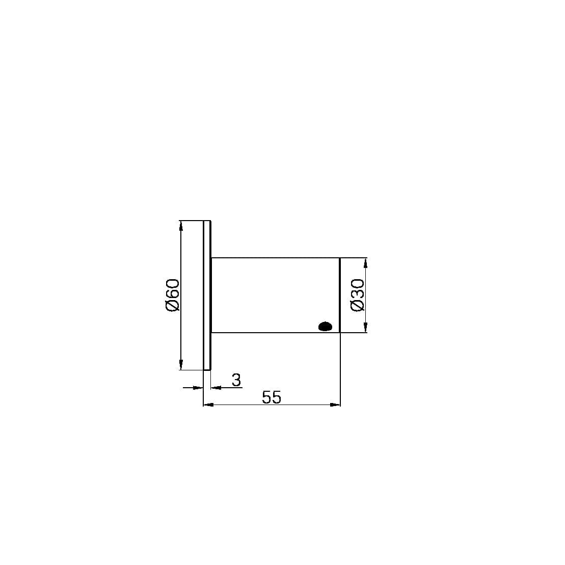 MECCA ROBE HOOK II GUN METAL NR1982AGM Nero Accessories Nero