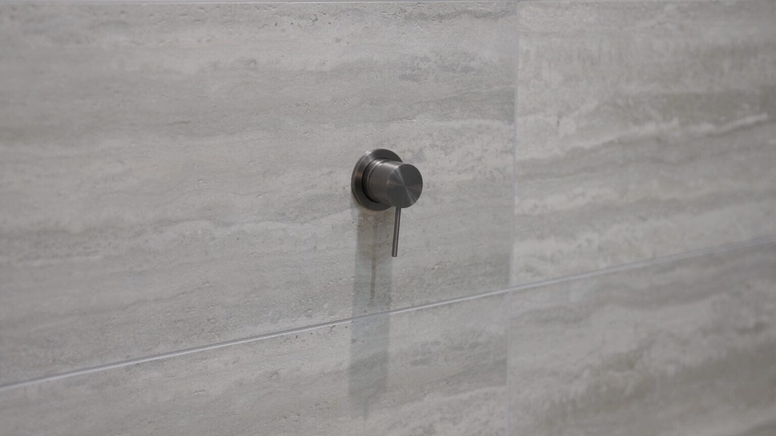 MECCA SHOWER MIXER 60MM PLATE GUN METAL NR221911HGM Nero Tapware Nero