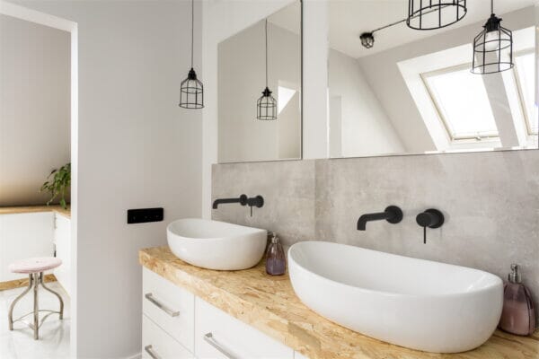 MECCA WALL BASIN/BATH MIXER SEPARATE BACK PLATE 120/160/185/230/260MM Matte Black Tapware Nero