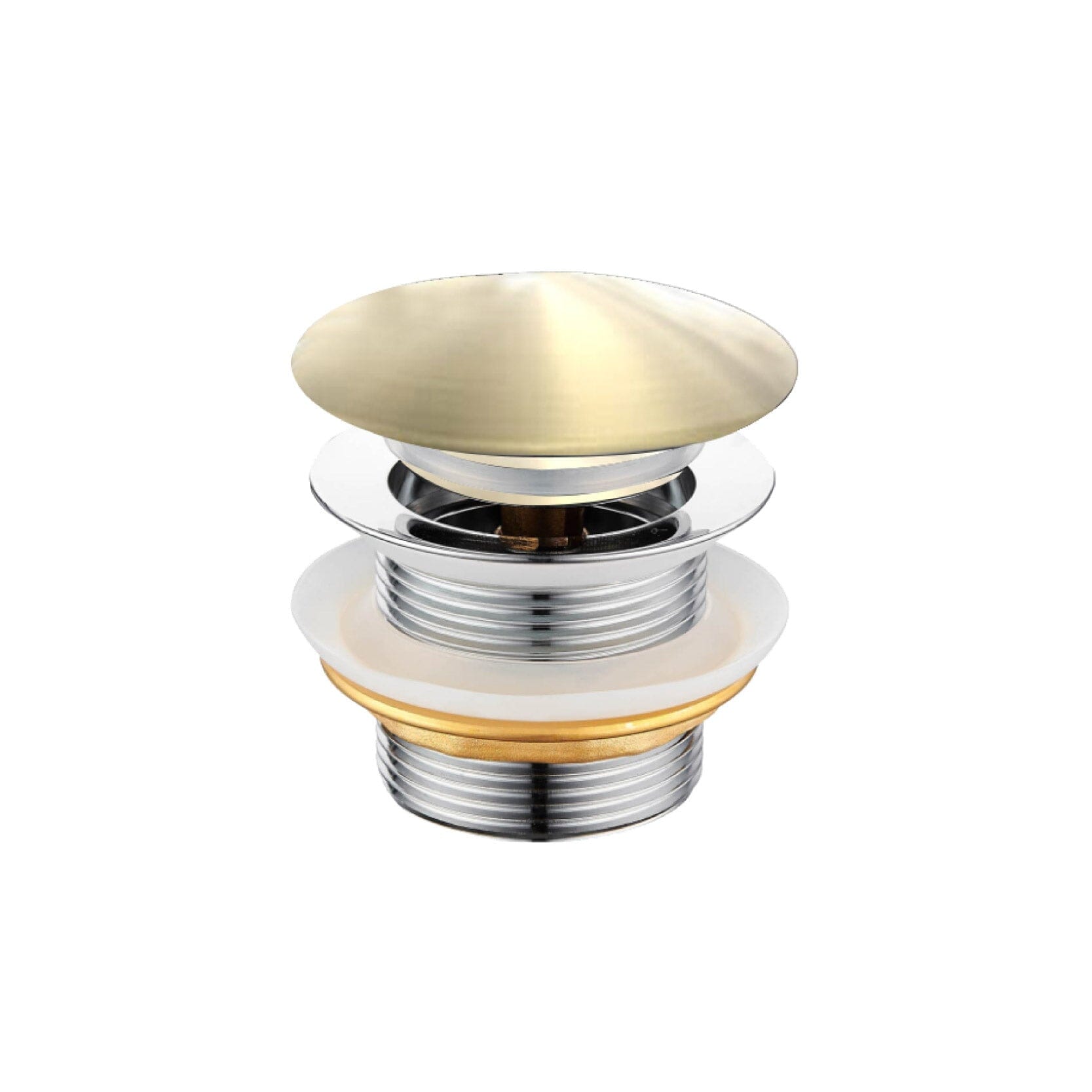 MICA Bath Waste Brushed Gold Baths Arova