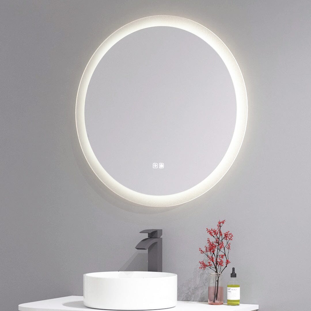 Moon Round Anti-Fog Backlit LED Bathroom Mirror 700mm LED Mirror Arova