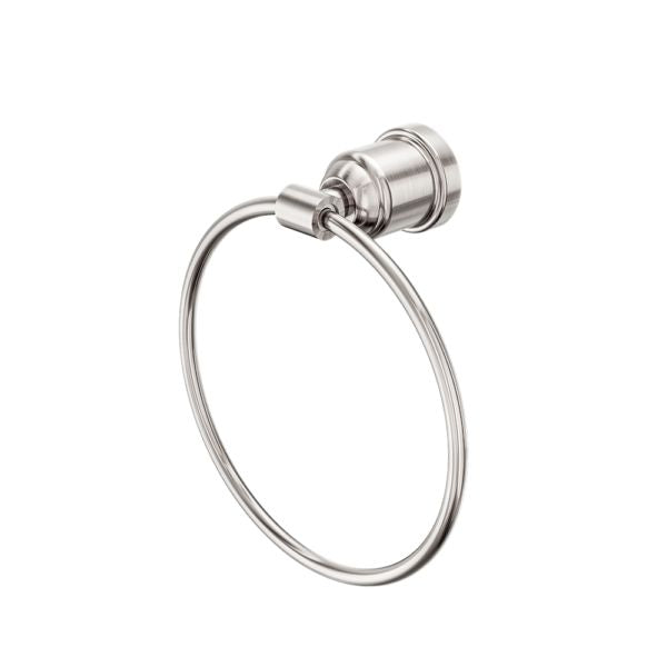 Nero York Towel Ring Brushed Nickel NR6980BN Accessories Nero