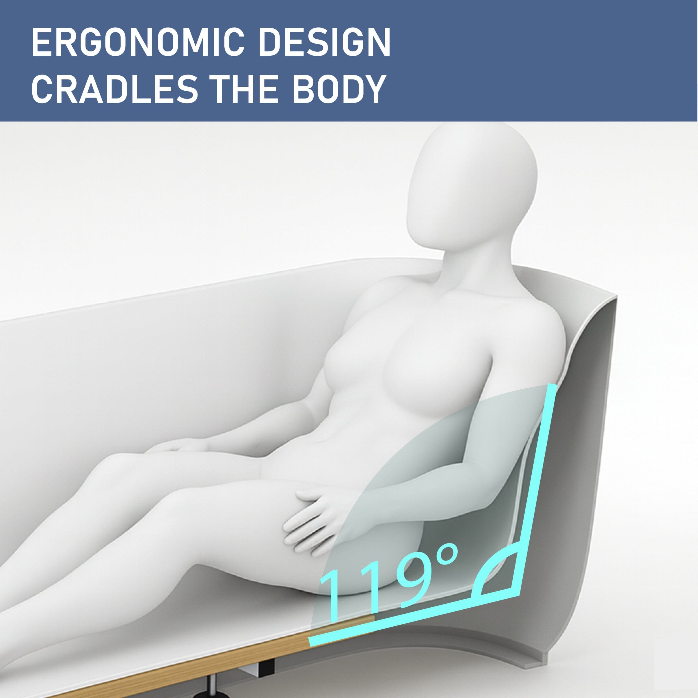 Nola 1700mm Ergonomic Freestanding Bath with Overflow Matte White Baths Arova