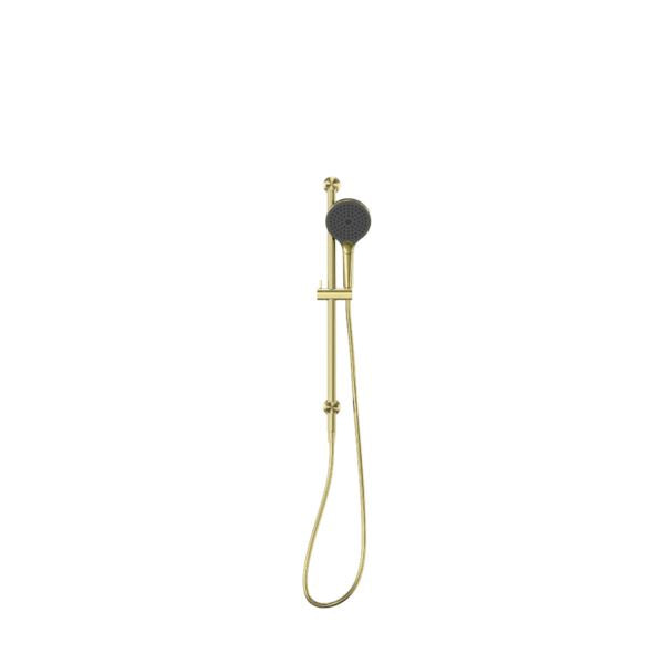 OPAL SHOWER RAIL WITH AIR SHOWER II BRUSHED GOLD NR251905GBG Nero Showers Nero