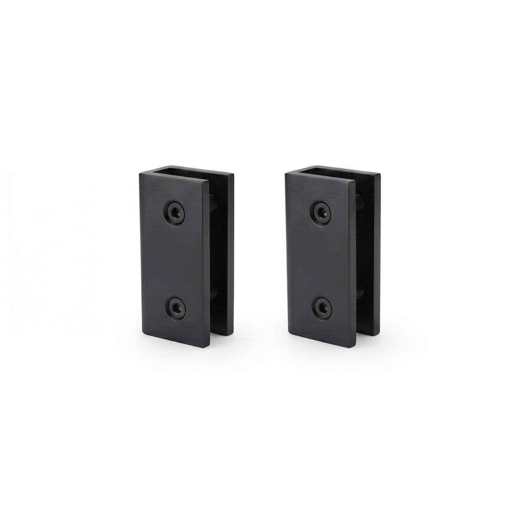 Shower Screen Clip Mounting Kit 3 Pack - Matte Black Shower Screens Arova
