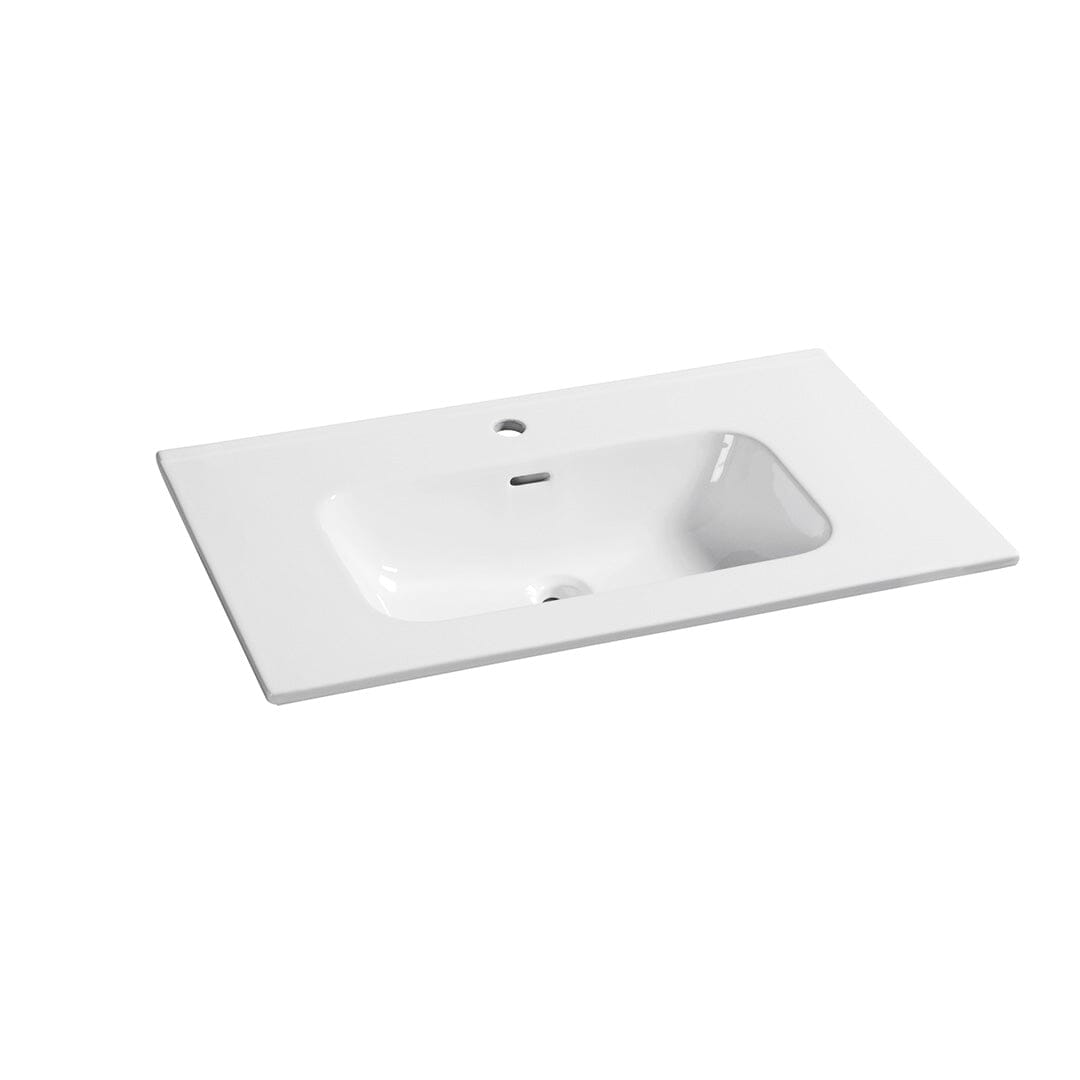 Sylvie 750mm Ceramic Vanity Top Vanity Top Arova